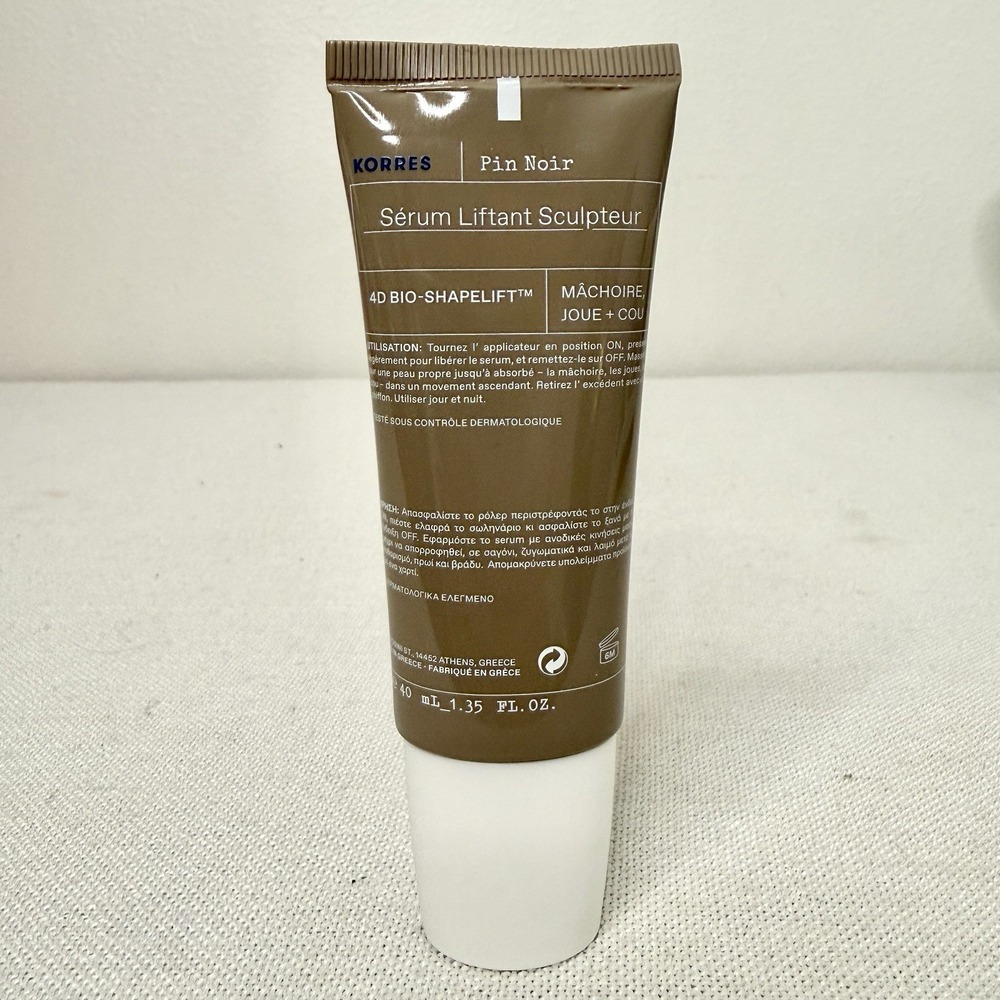 KORRES 4D Bio Shapelift Black Pine Up-Lift Contouring Serum Rollerball 1.35oz - Picture 2 of 7